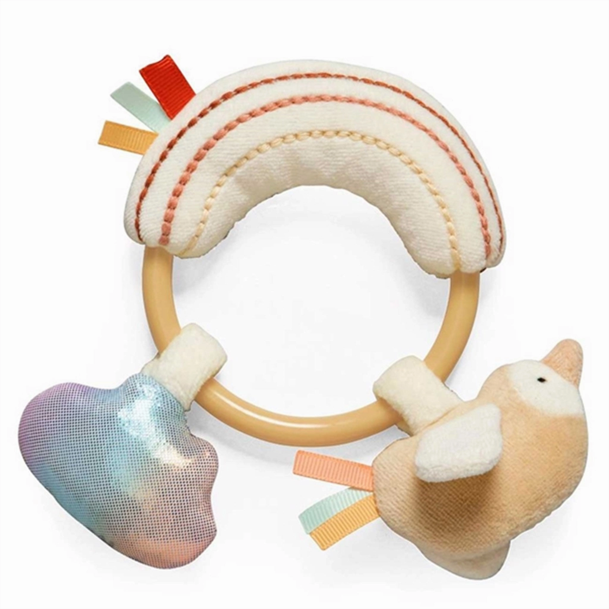 Sebra Activity Ring Rainbow Bird Bliss