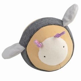 Sebra Fabric Ball With Bell Billy The Bee Grey