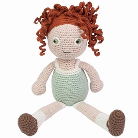 Sebra Knitted Doll Hanna