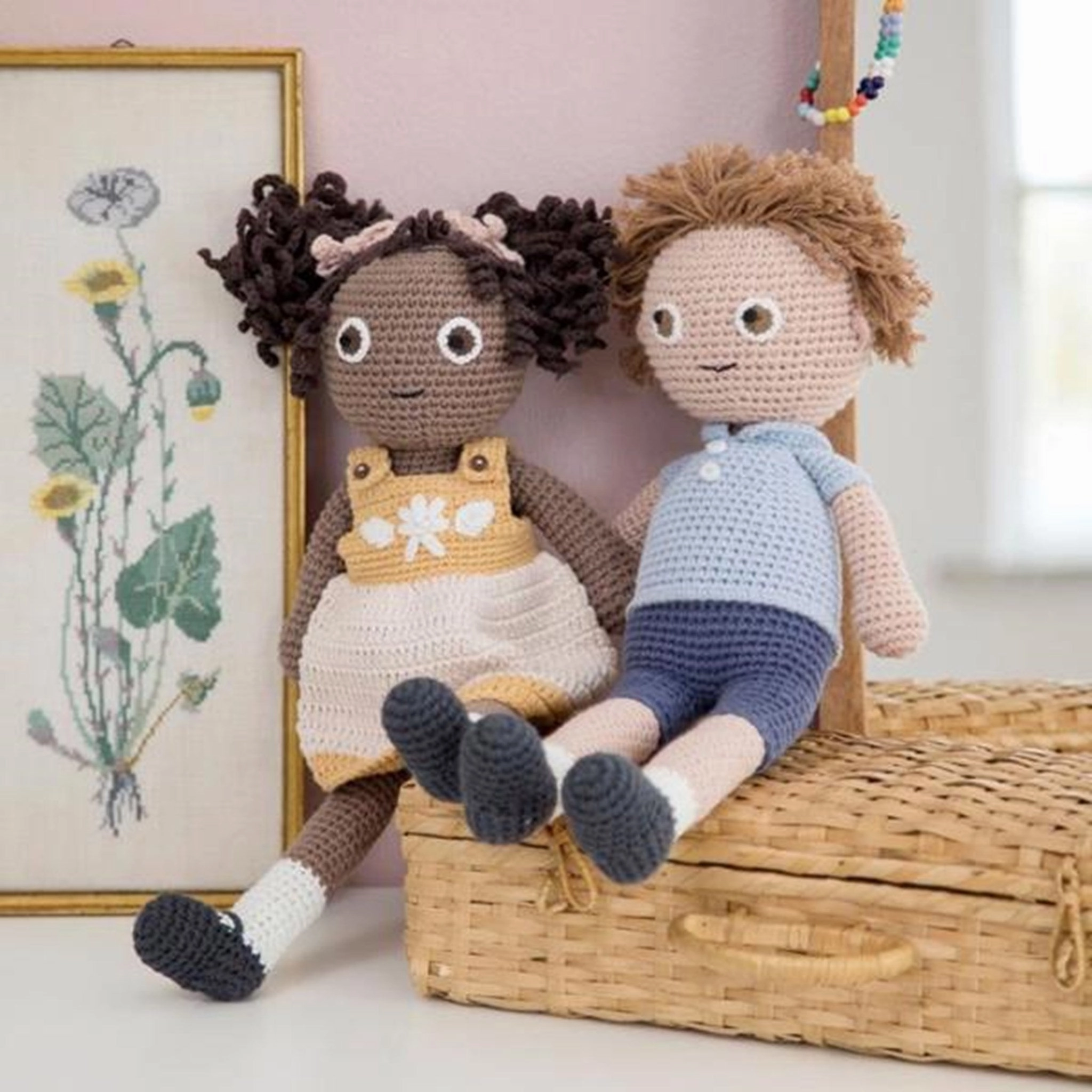 Sebra Knitted Doll William