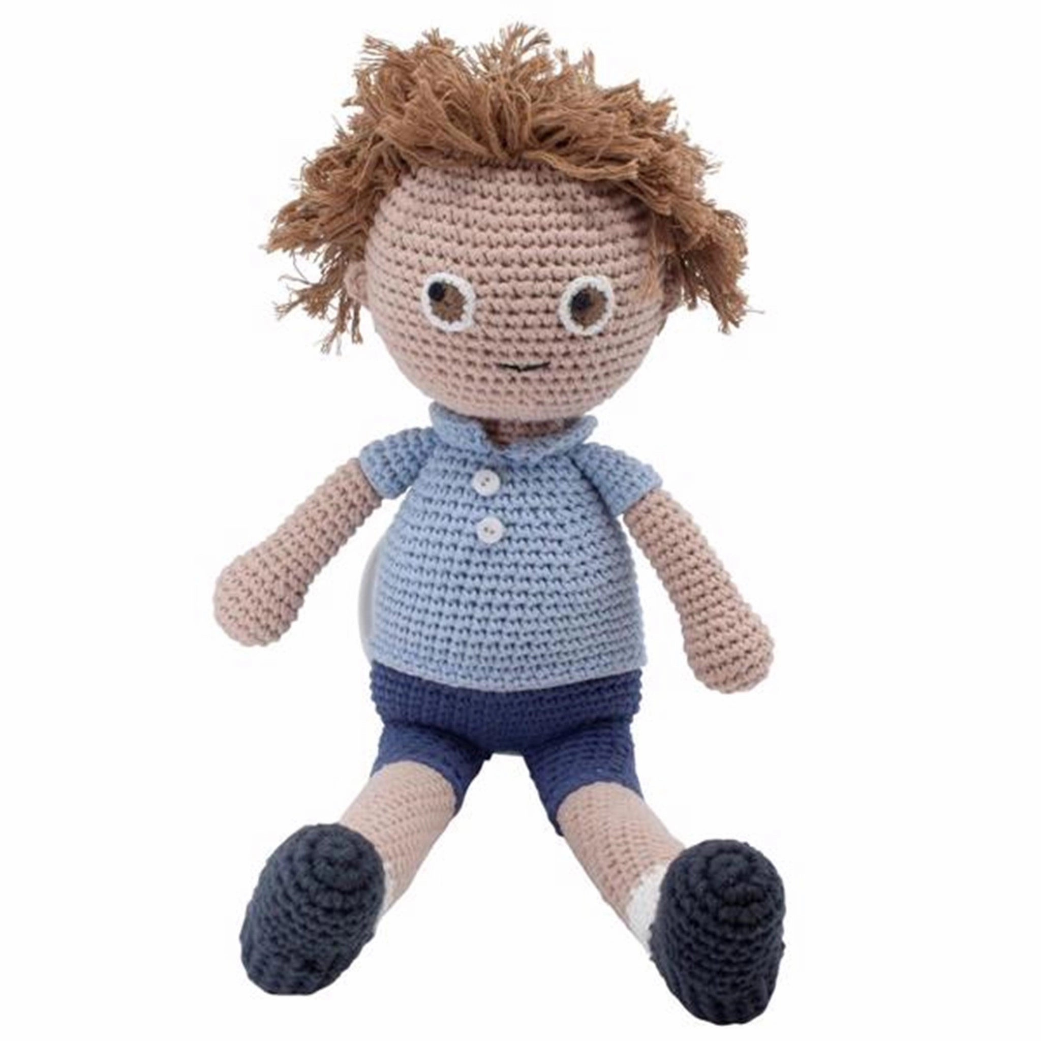 Sebra Knitted Doll William