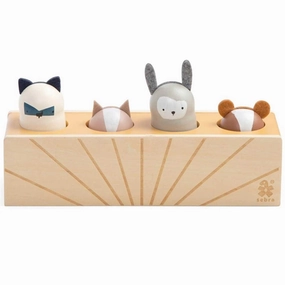 Sebra Pop Up Toys Woodland