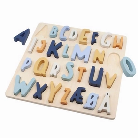 Sebra Puzzle ABC Denim Blue