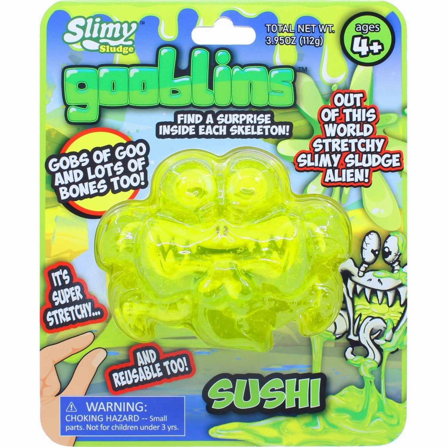 Sensory Compounds Slimy Gooblins Green