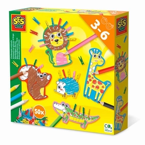 SES Creative Clothespin Animals