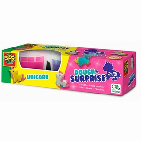 SES Creative Play Dough w. Surprise - Unicorn