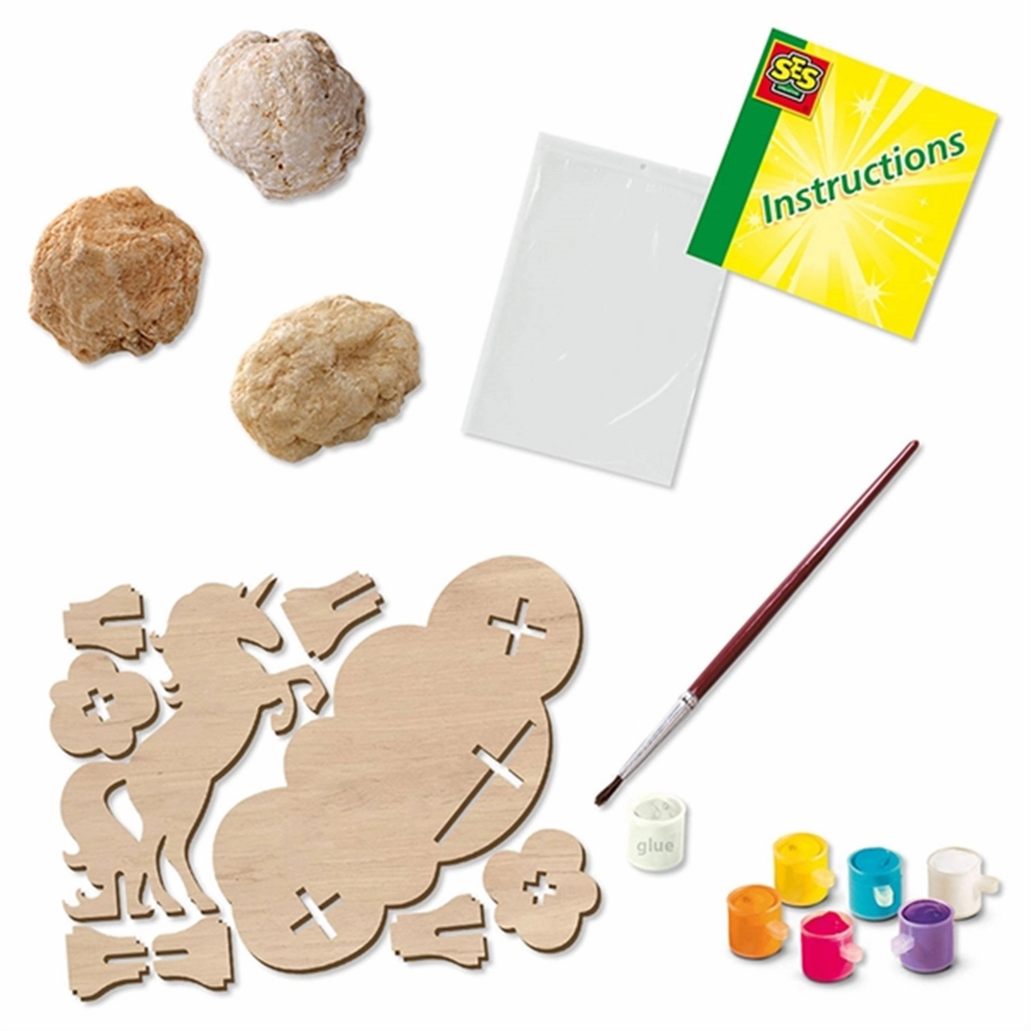 SES Creative Real Geodes - Unicorn Galaxy