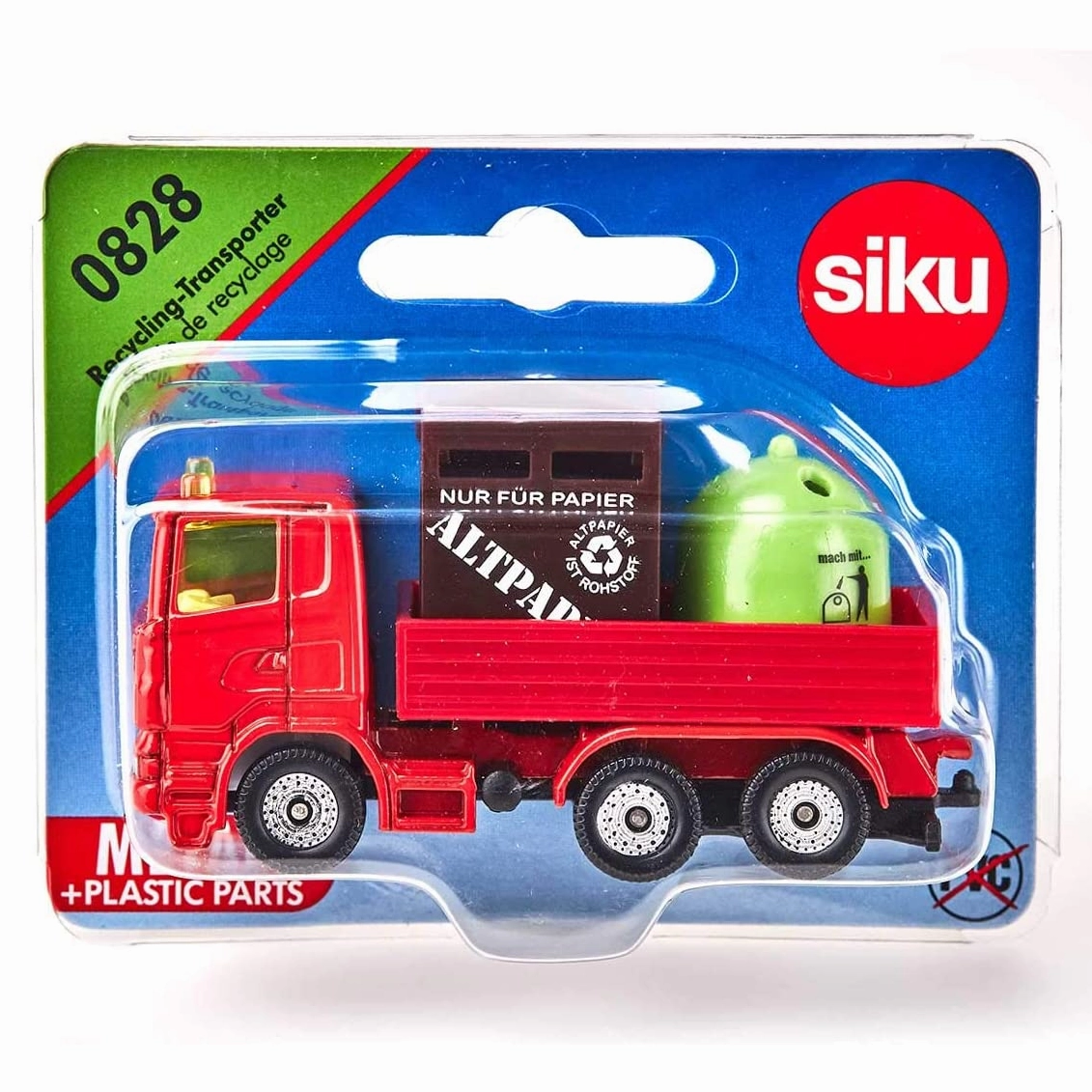 Siku Toys 0828 Recycling Transporter Truck