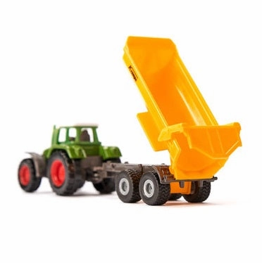 Siku Toys 1605 Fendt Tractor with Krampe Tipping