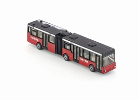 Siku Toys 1617 Hinged Bus - Blue with Aqua Park Skyline