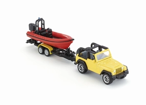 Siku Toys 1658 Jeep with Boat