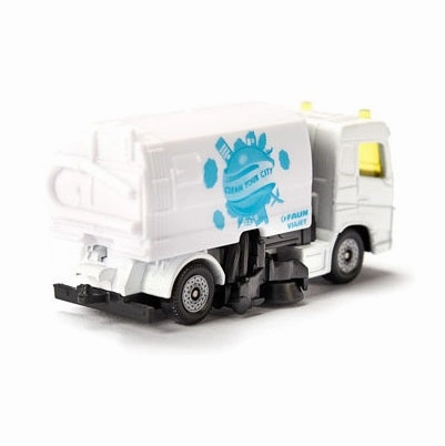 Siku Toys 1687 Municipal Road Sweeper and Garbage Truck
