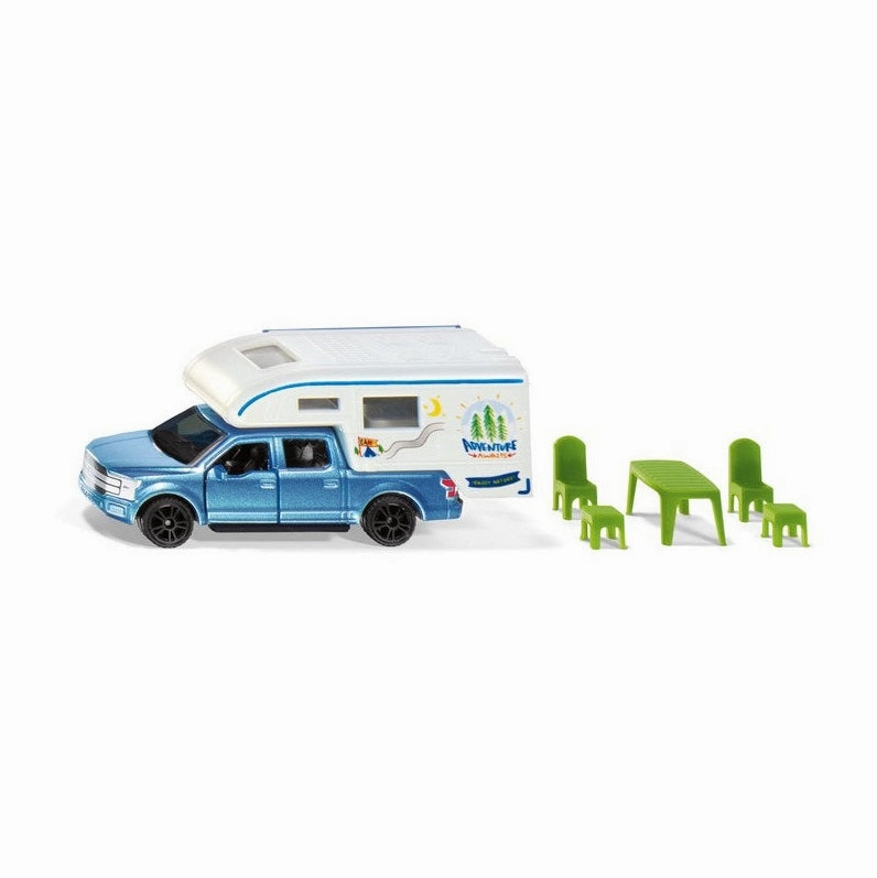Siku Toys 1693 Ford F150 Pick-Up Camper