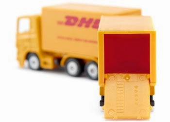 Siku Toys 1694 DHL Truck with Trailer
