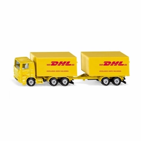 Siku Toys 1694 DHL Truck with Trailer