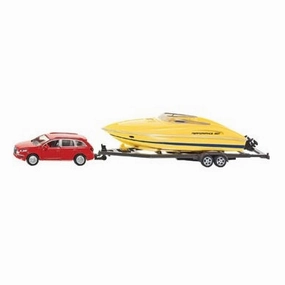 Siku Toys 2543 Car With Motorboat