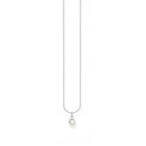 Silver Pearl Necklace 45cm KE2076-082-14-L45v Thomas Sabo Necklaces