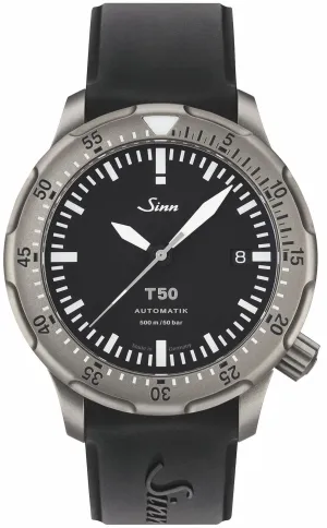 Sinn Watches Sinn T50 Black Silicon Watch