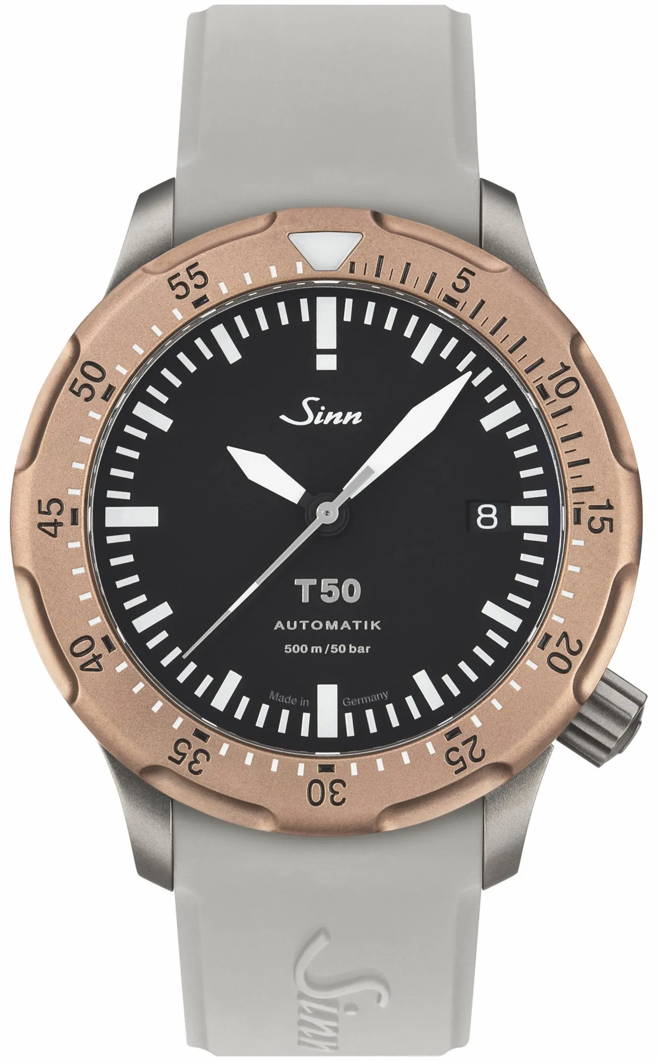 Sinn Watches Sinn T50 GBDR White Silicone Watch
