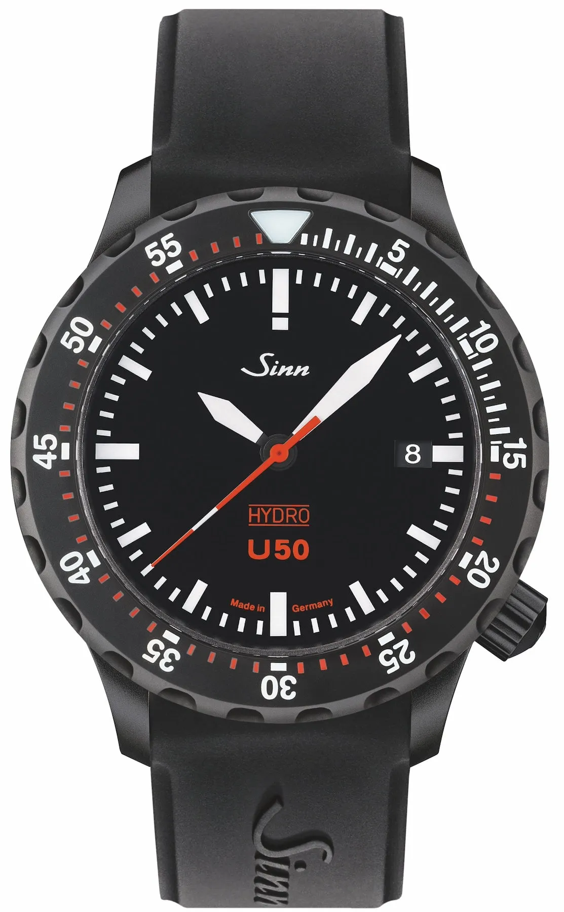 Sinn Watches Sinn U50 Hydro S Silicone Black Watch