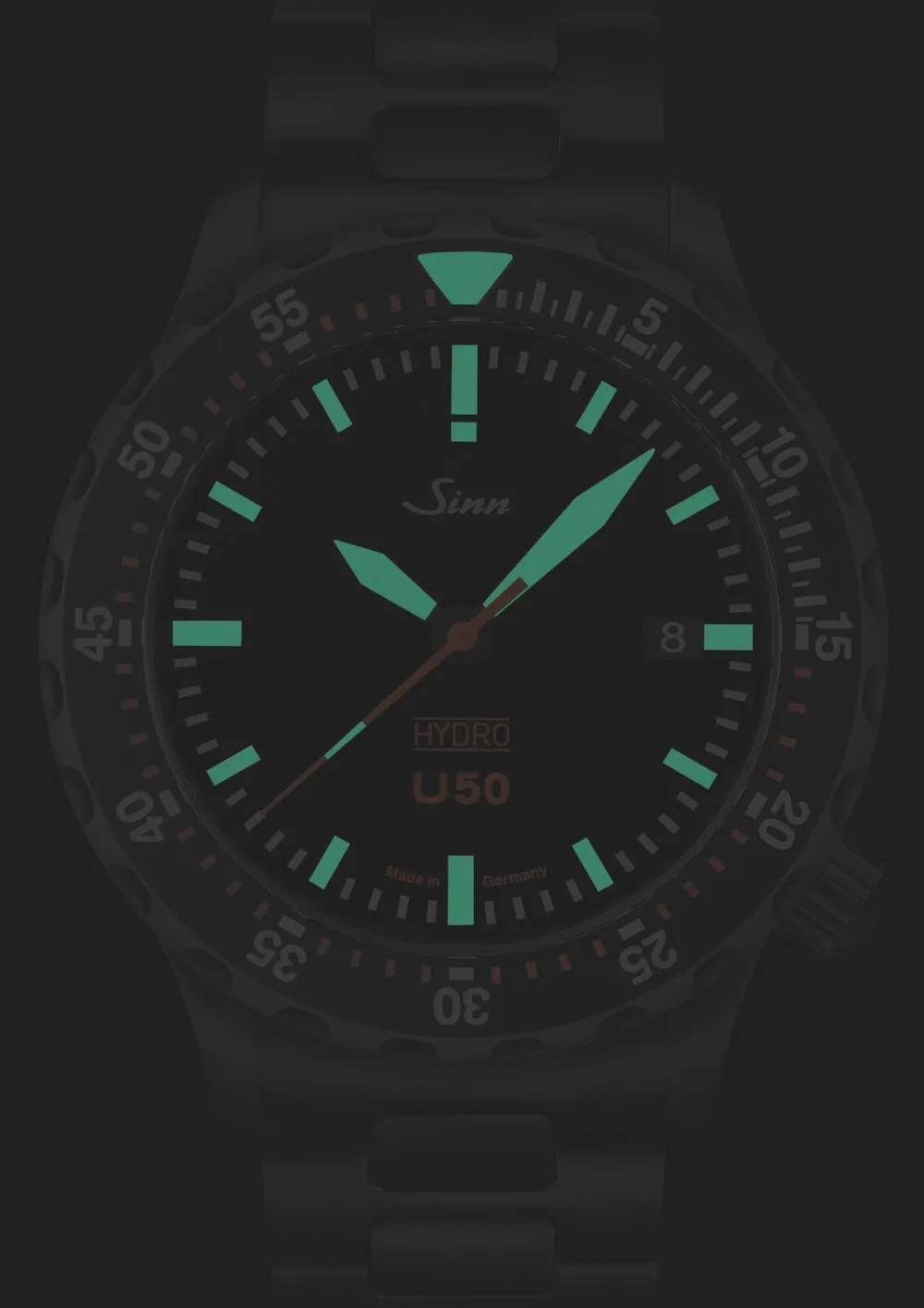 Sinn Watches Sinn U50 Hydro S Silicone Black Watch