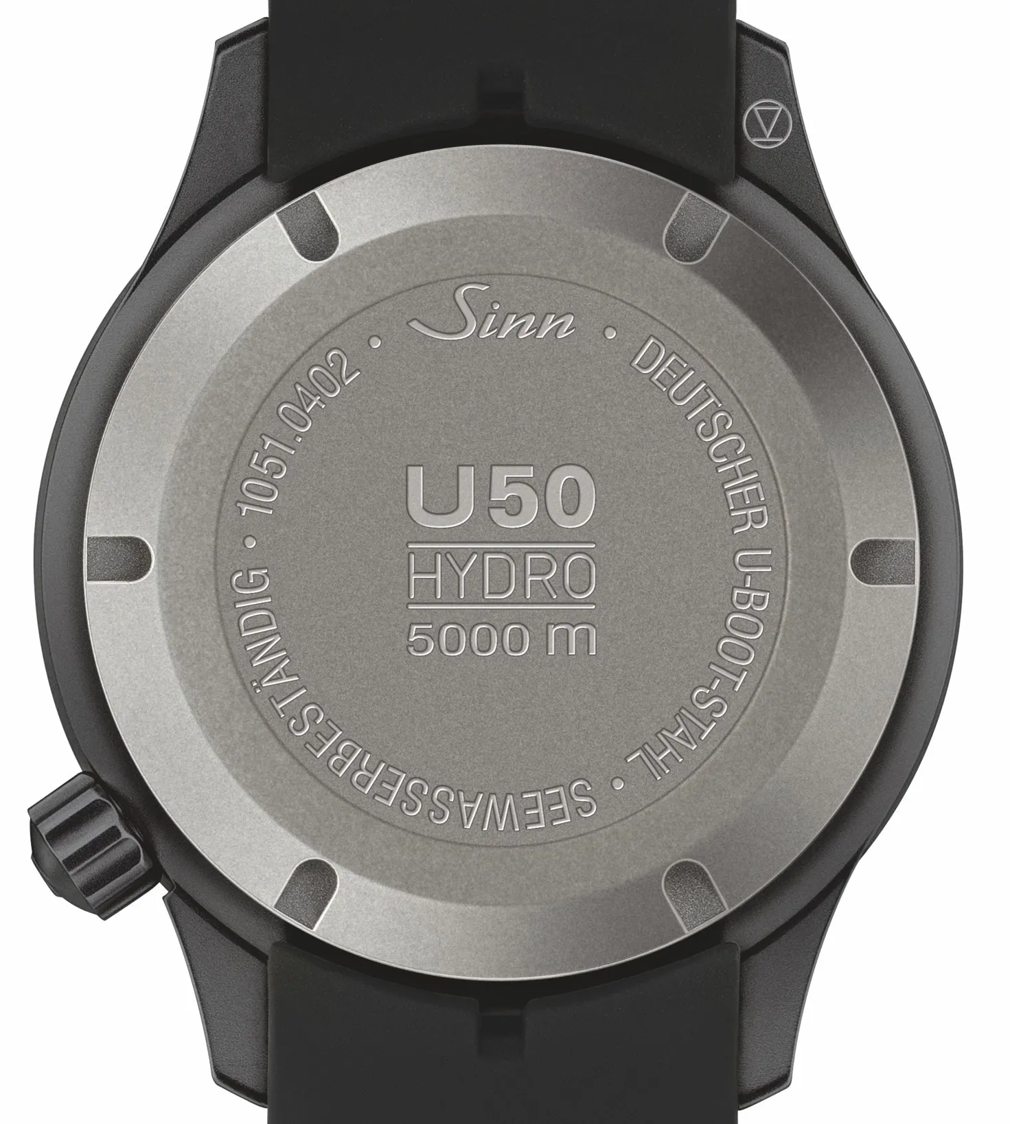 Sinn Watches Sinn U50 Hydro S Silicone Black Watch