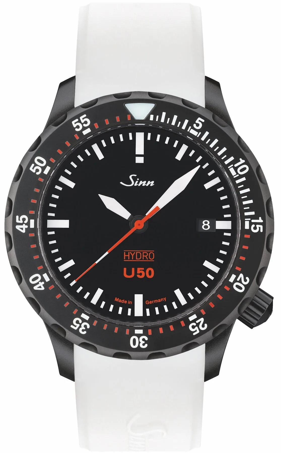 Sinn Watches Sinn U50 Hydro S Silicone White Watch