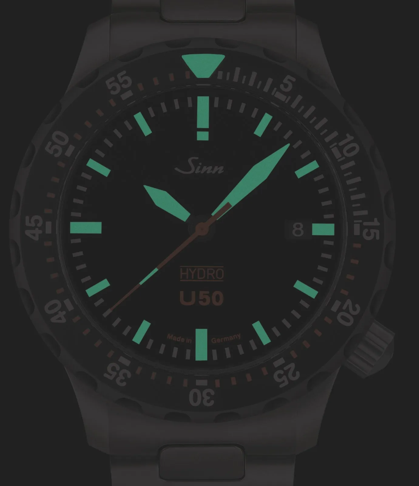 Sinn Watches Sinn U50 Hydro SDR Silicone Black Watch