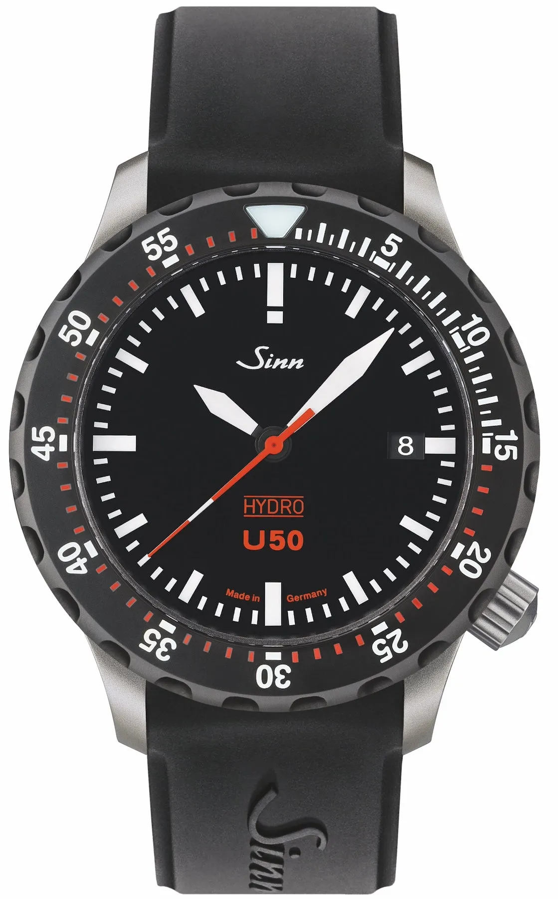Sinn Watches Sinn U50 Hydro SDR Silicone Black Watch