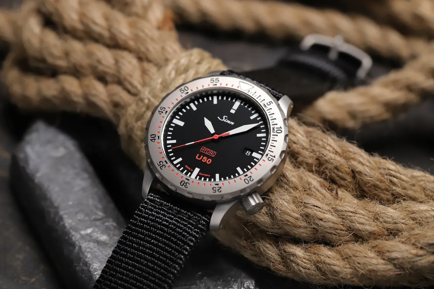 Sinn Watches Sinn U50 Hydro Silicone Black Watch