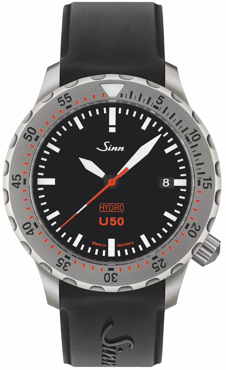 Sinn Watches Sinn U50 Hydro Silicone Black Watch