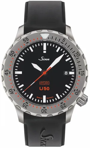 Sinn Watches Sinn U50 Hydro Silicone Black Watch