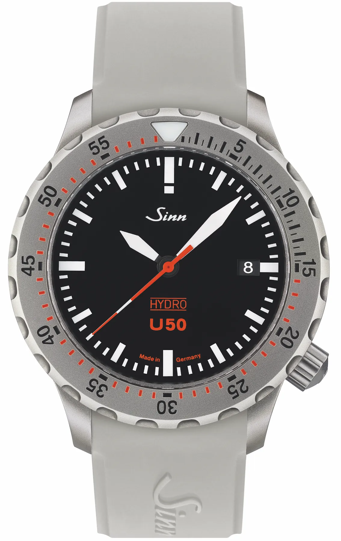 Sinn Watches Sinn U50 Hydro Silicone White Watch