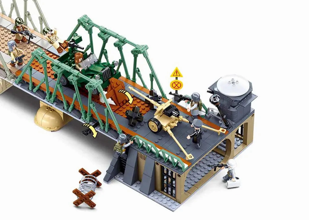 Sluban Toys Sluban | Army | Battle Of Budapest - The Winter Counter Attack 769 Pcs