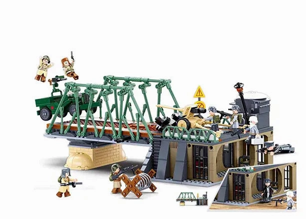 Sluban Toys Sluban | Army | Battle Of Budapest - The Winter Counter Attack 769 Pcs