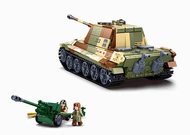 Sluban Toys Sluban | Army Battle Of Budapest - The King Tiger Heavy Tank 930 Pcs