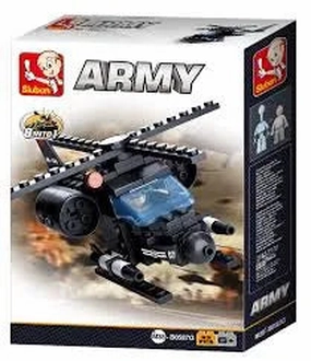 Sluban Toys Sluban | Army Helicopter 93 Pcs