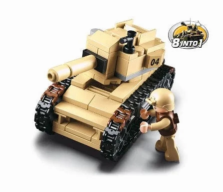 Sluban Toys Sluban | Army Tank 158 Pcs