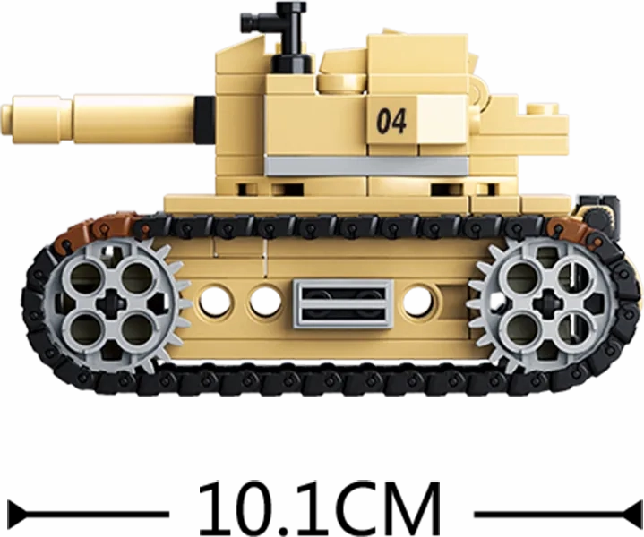 Sluban Toys Sluban | Army Tank 158 Pcs