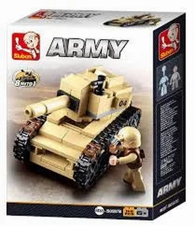 Sluban Toys Sluban | Army Tank 158 Pcs