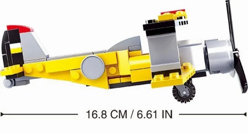 Sluban Toys Sluban | Aviation Biplane 120 Pcs