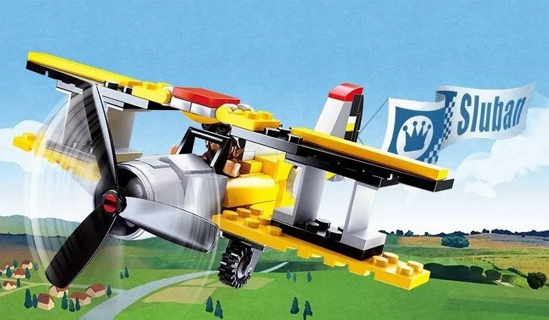 Sluban Toys Sluban | Aviation Biplane 120 Pcs