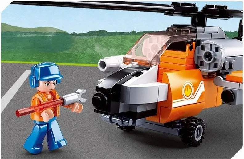 Sluban Toys Sluban | Aviation Helicopter 129 Pcs