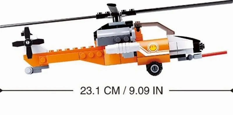 Sluban Toys Sluban | Aviation Helicopter 129 Pcs
