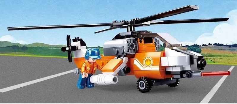 Sluban Toys Sluban | Aviation Helicopter 129 Pcs
