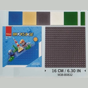 Sluban Toys Sluban | Base Plate Mixed Colours 20 X 20 Knobs (16cm X 16cm)