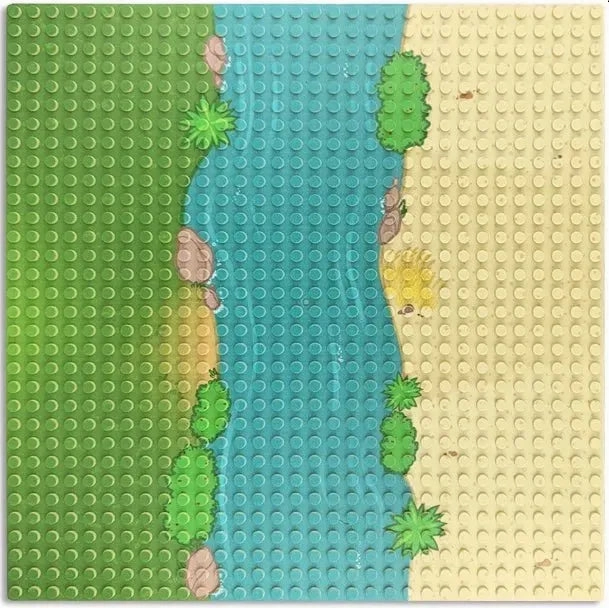 Sluban Toys Sluban | Building Base Plates - River Straight