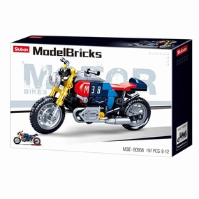 Sluban Toys Sluban | Cafe Racer Motorcycle 197 PCS