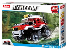 Sluban Toys Sluban | Car Club Offroad Red 145 Pcs