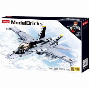 Sluban Toys Sluban | F/A 18E Super Bumblebee - 682pcs